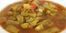 Супа от пресен зелен фасул